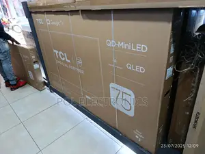 TCL 75" Qd-Mini Led 144hz, Onkyo 2.1 Hi-Fi System, Uhd Tv