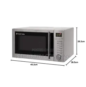 Russell Hobbs Compact Stainless Digital Microwave With Grill