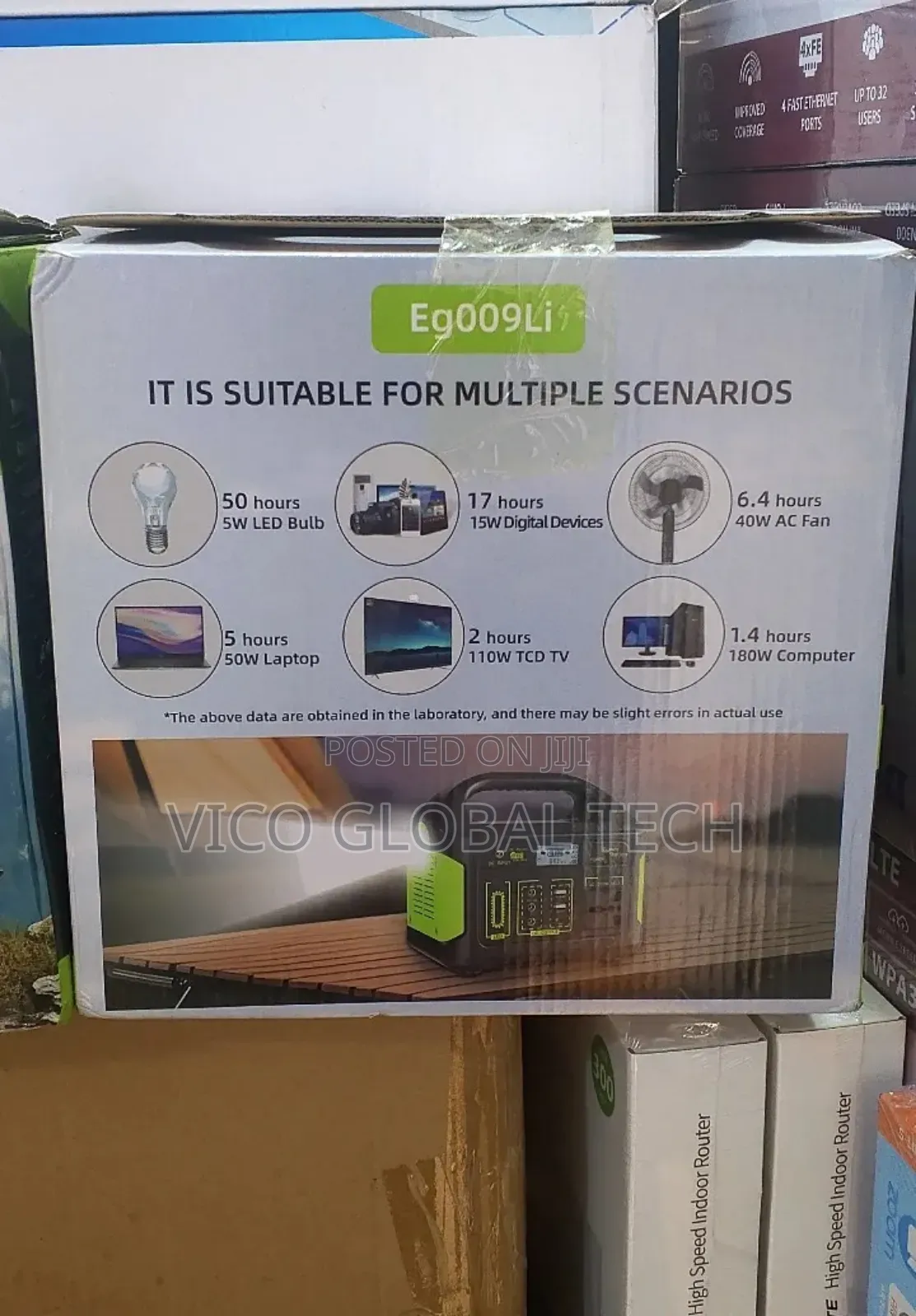 Portable Power Station 300w With And Without Solar Panel