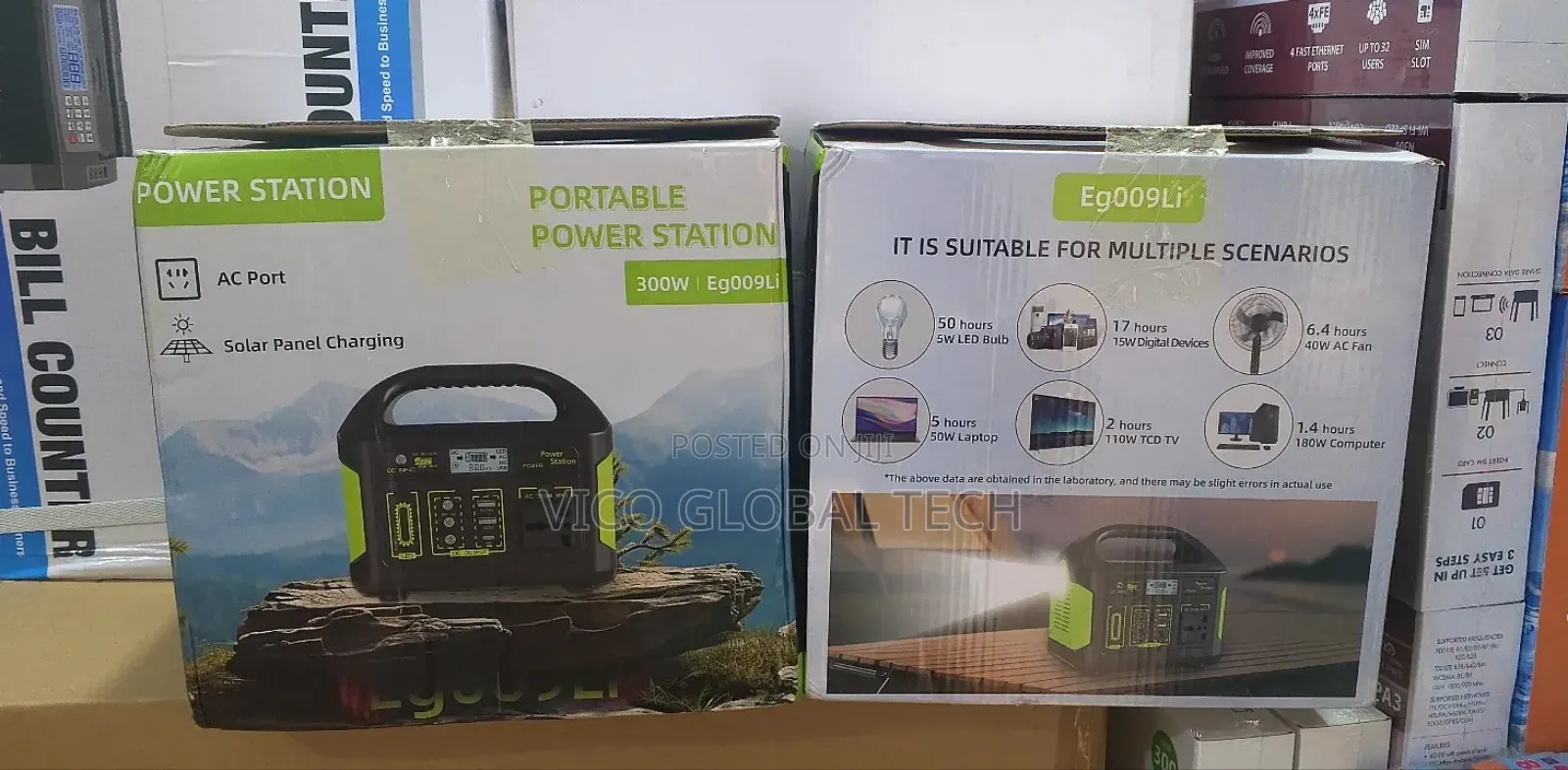 Portable Power Station 300w With And Without Solar Panel
