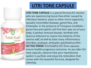 Utri Tone Herbal Solution for Leucorrhoea Feminine Health