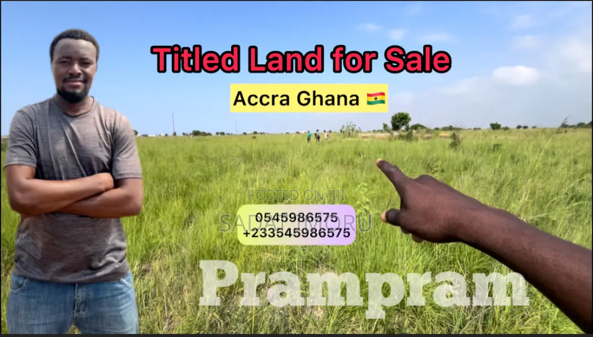 Titled Land for Sale at Prampram,Accra