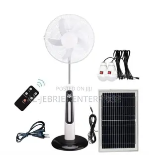 Solar Rechargeable Fan