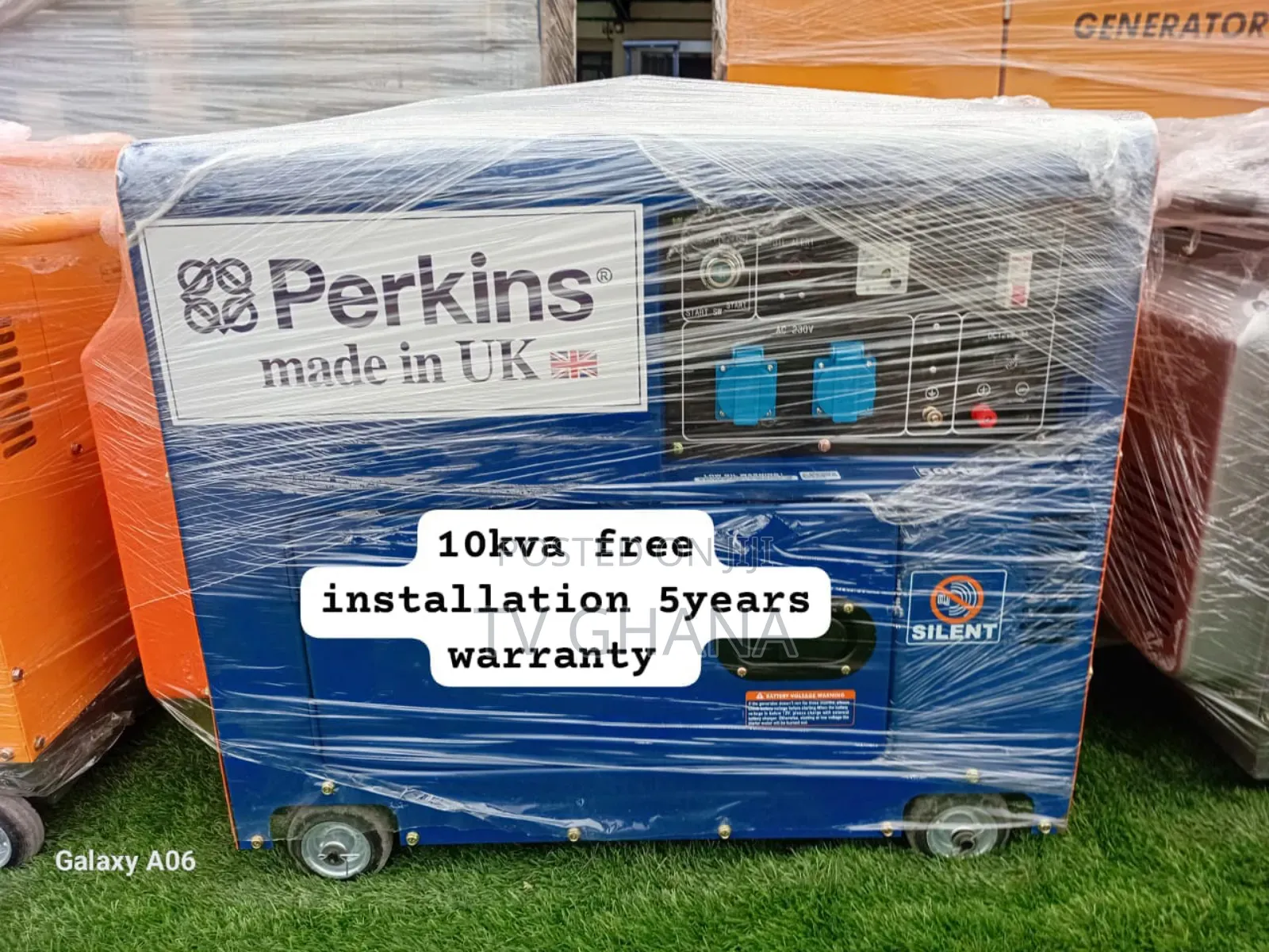 High Watt Low Noise Perkins 10kva Diesel 13000watts Diesel