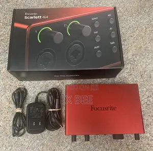 Focusrite Scarlett 4i4 4th Generation Usb-C Audio Interface