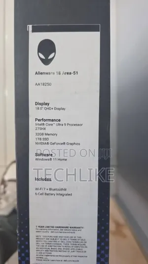 New Laptop Dell 32GB Intel Core Ultra 7 SSD 1T