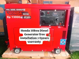 Spark Power Unit Honda Diesel Generator 10kva Silent