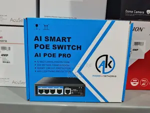 4 Port Poe Switch-Ak Brand