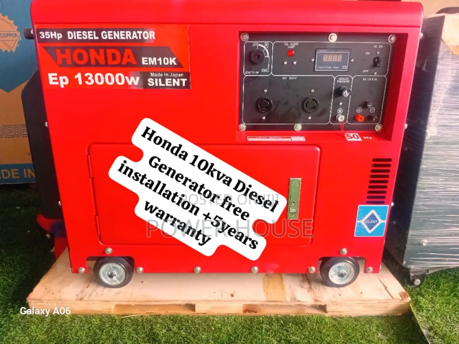 Sparkle Wave Energy Honda Diesel Generator 10kva Silent
