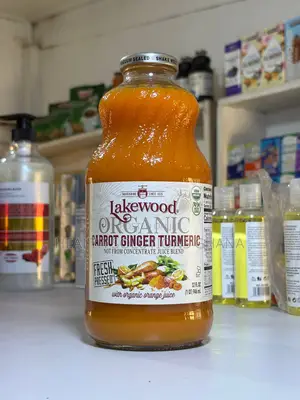 Lakewood Organic Carrot Ginger Turmeric Juice