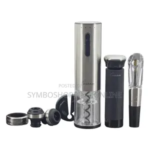 Rabbit - 7-Piece Electric Corkscrew Wine Set
