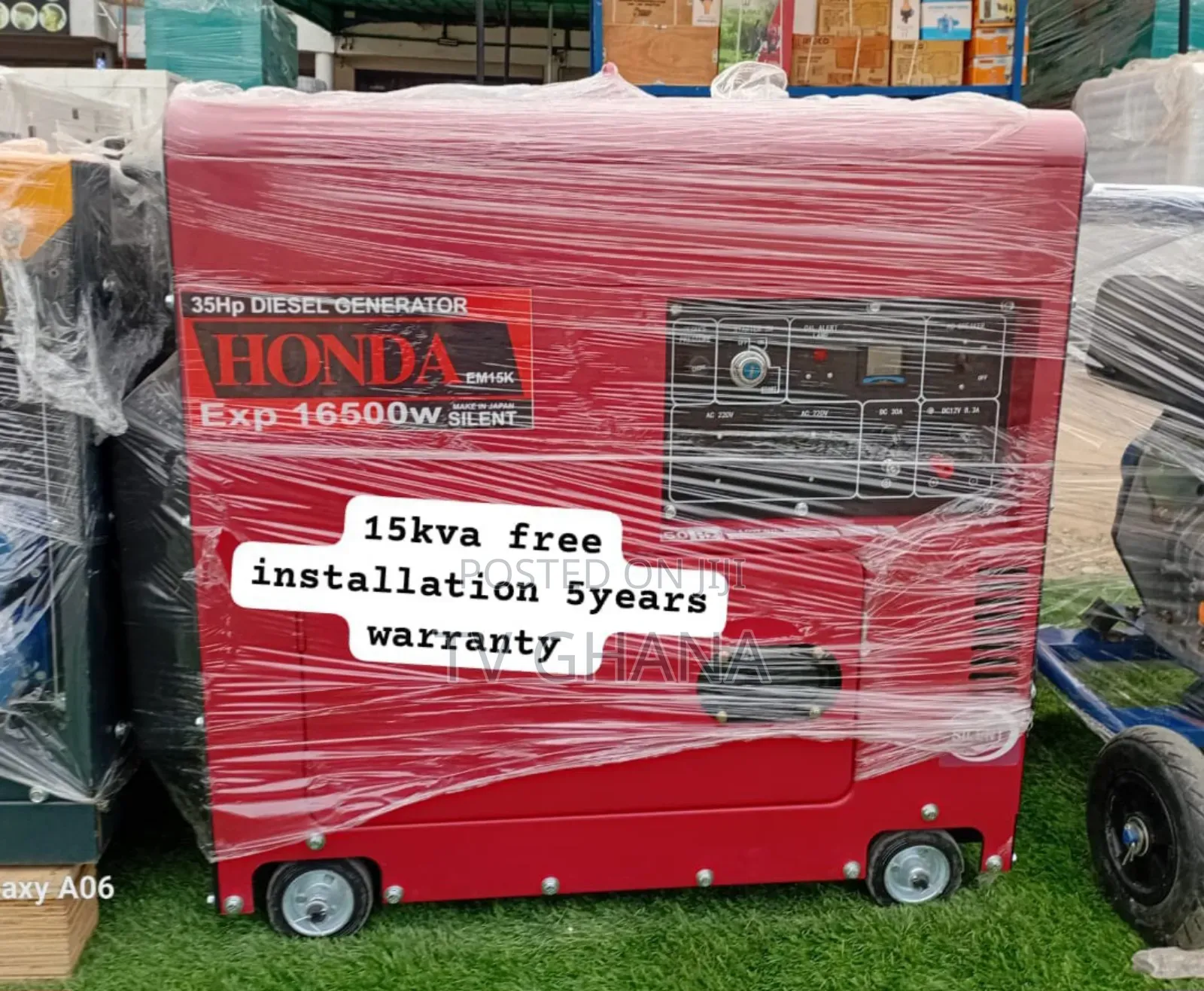 Plug and Power Up Honda 15kva Diesel Generator 15kva Diesel