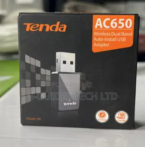 Tenda U9 Ac650 Wireless Dual Band Auto-Install Usb Adapter