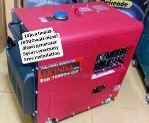 Backup System Power Solution Honda 15kva 16500watt Generator