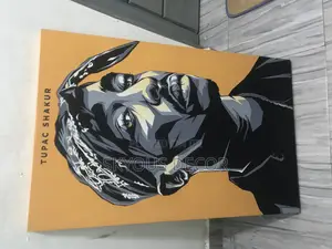Wall Art Decor Primal Canvas Tupac Art