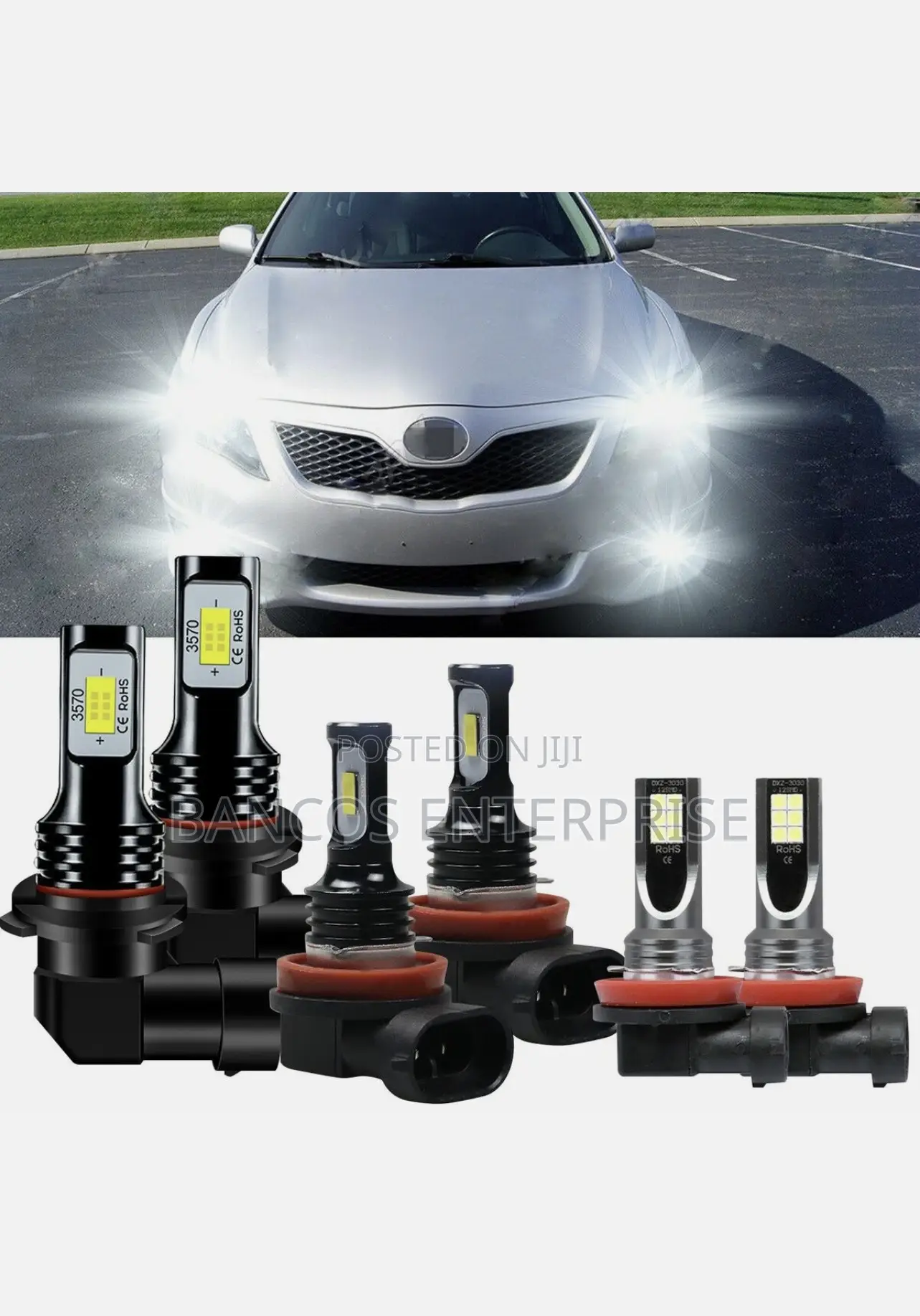 Led Headlight Bulbs For All Toyota Cars