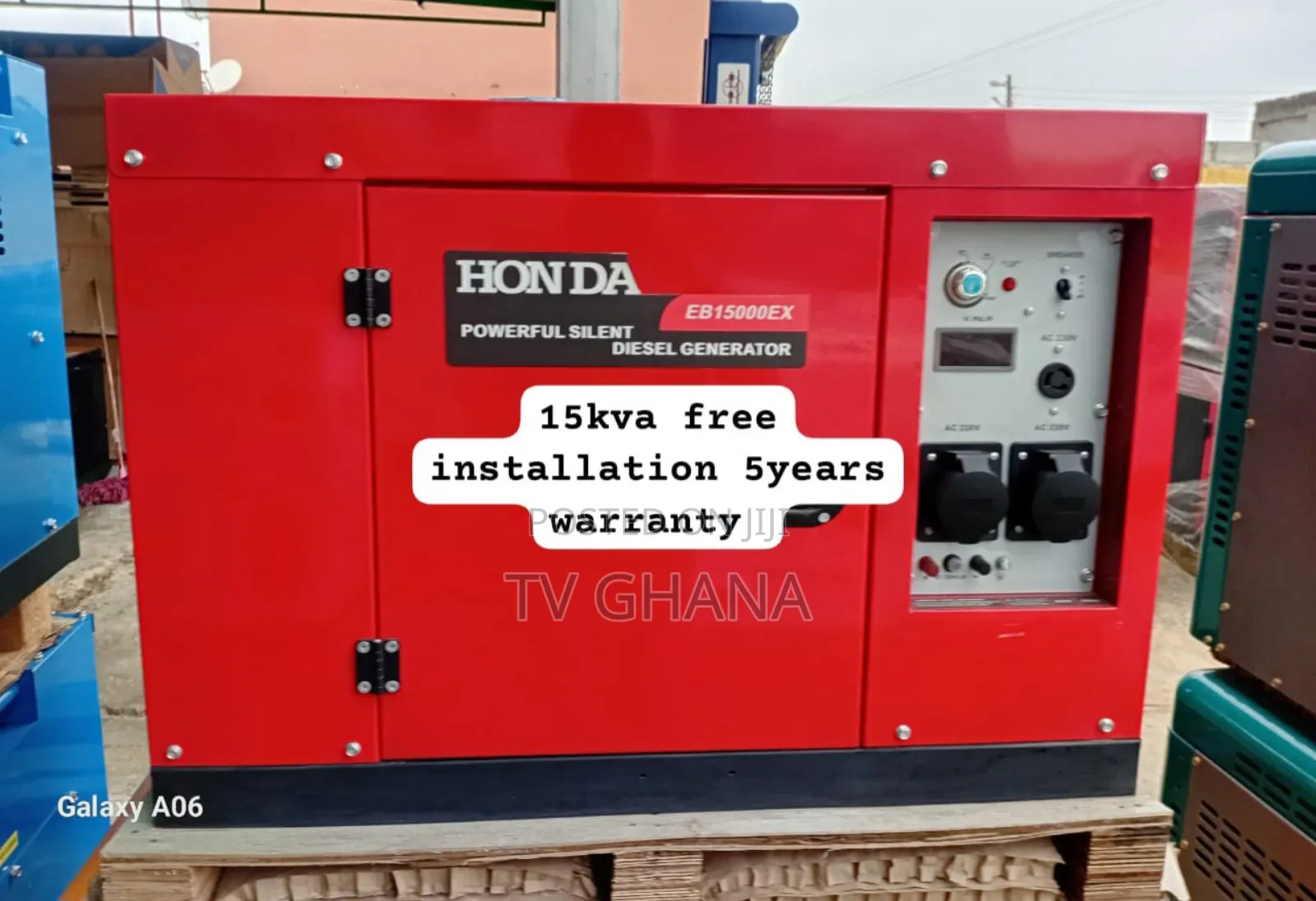 Zero Light Stress Honda 15kva Diesel Generator 15kva Diesel
