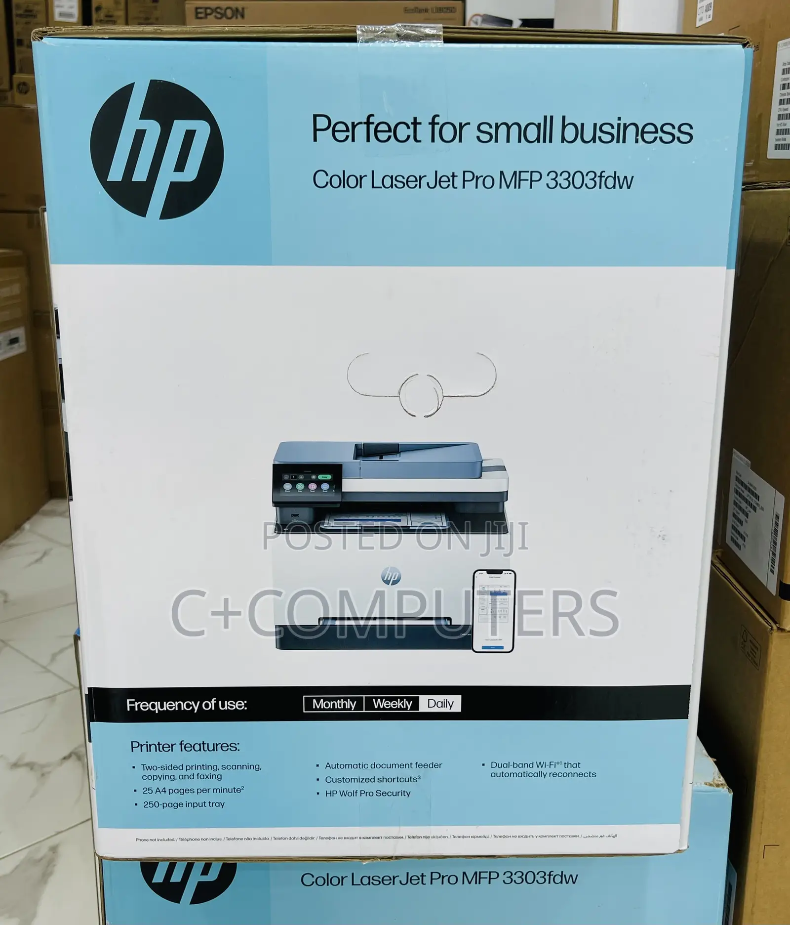 Color Laser Jet Pro Mfp 3303fdw Color Laser Multifunction