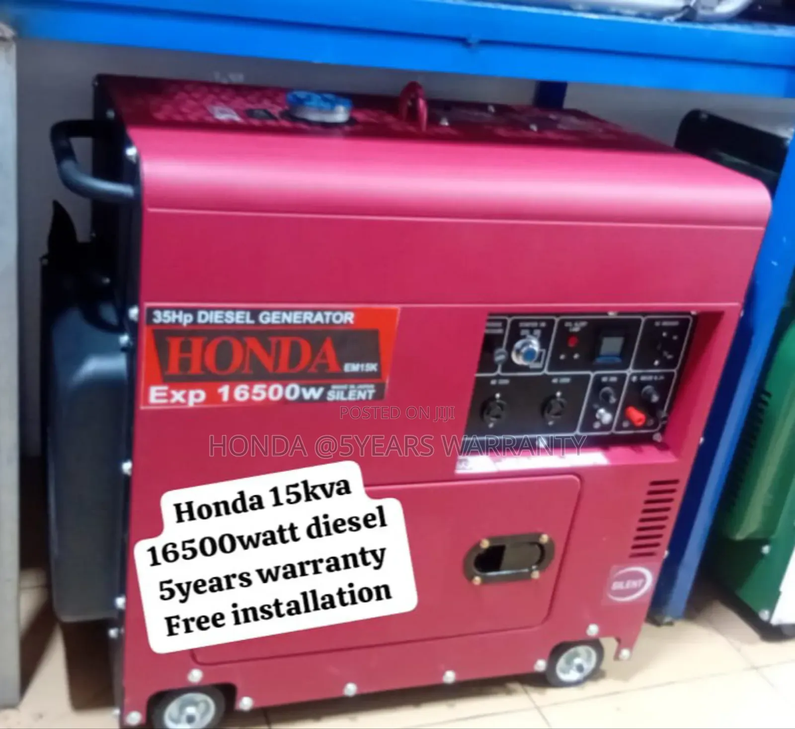 Compact Powerhouse Honda 15kva 16500watt Diesel Generator