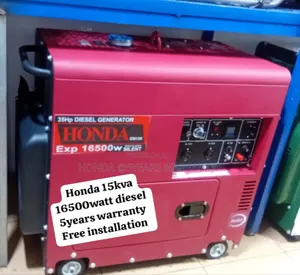 Compact Powerhouse Honda 15kva 16500watt Diesel Generator