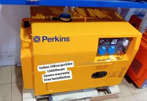Quiet Operation Perkins 10kva 13000watt Diesel Generator