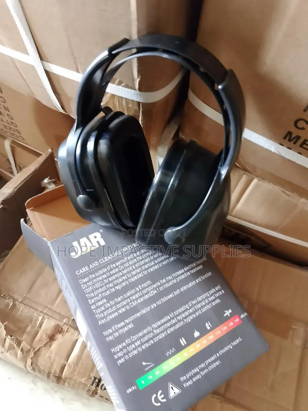 Heavy Duty Earmuff - Jar.