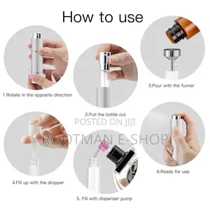 8ml Perfume Atomizer Cologne Sprayer, Travel Bottle