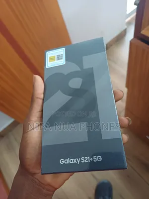 New Samsung Galaxy S21+ 5G 128 GB Black