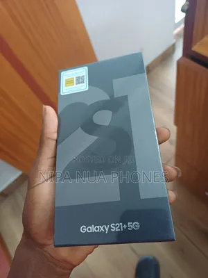 New Samsung Galaxy S21+ 5G 128 GB Black
