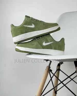 Nike Air Force 1 Lemon Green N White