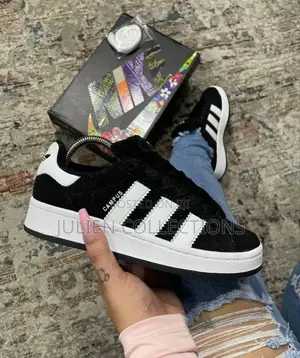 Adidas Campus Ac Suede Blackwhite