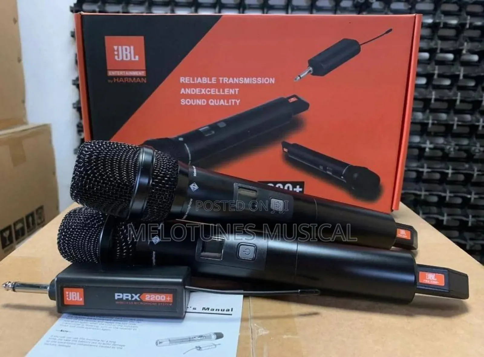 JBL Partybox Wireless Microphone Set (Prx2200)