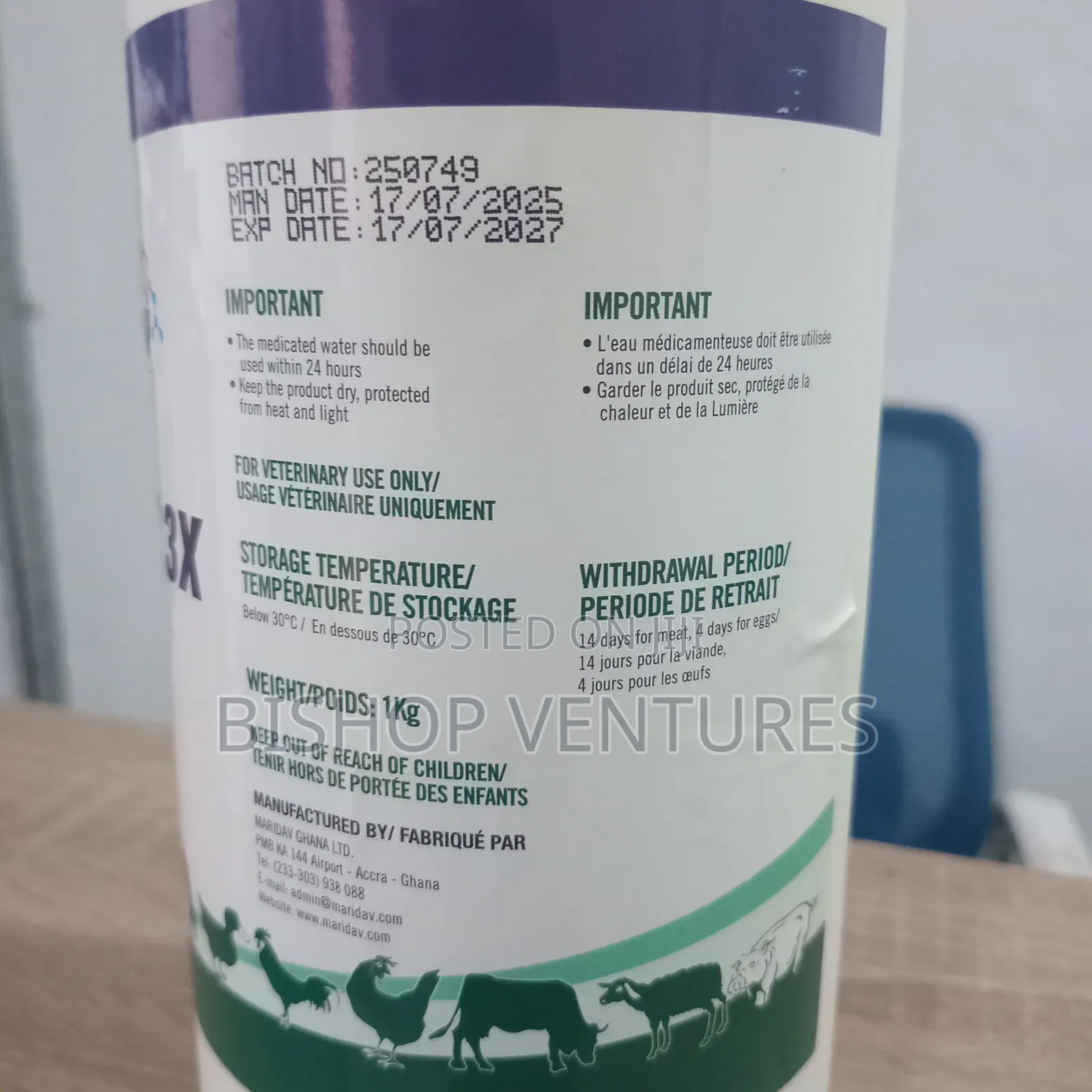 Antibact 3x 1kg