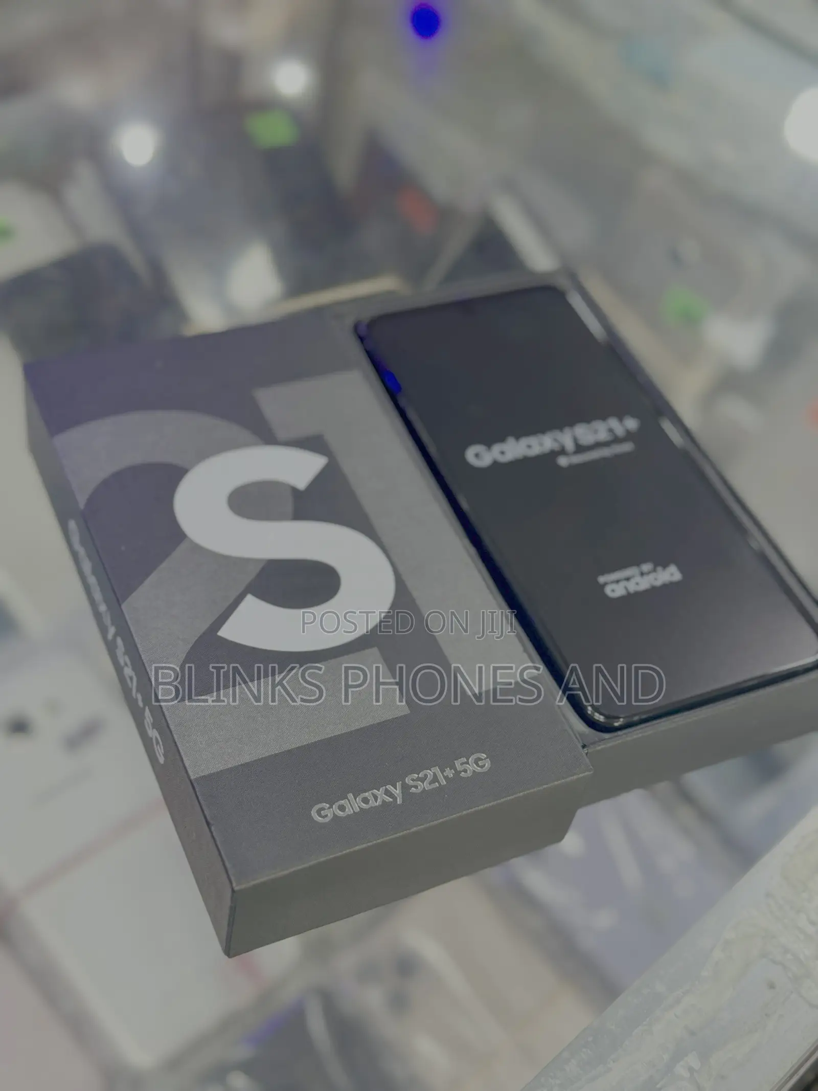 New Samsung Galaxy S21+ 5G 128 GB Black