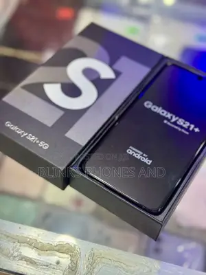 New Samsung Galaxy S21+ 5G 128 GB Black