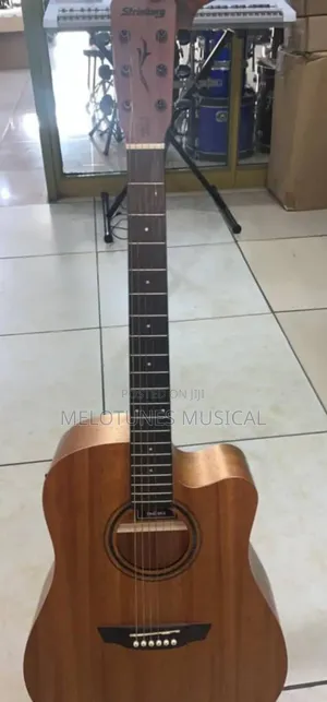 Stringberg Brown 6-String Semi-Acoustic Guitar