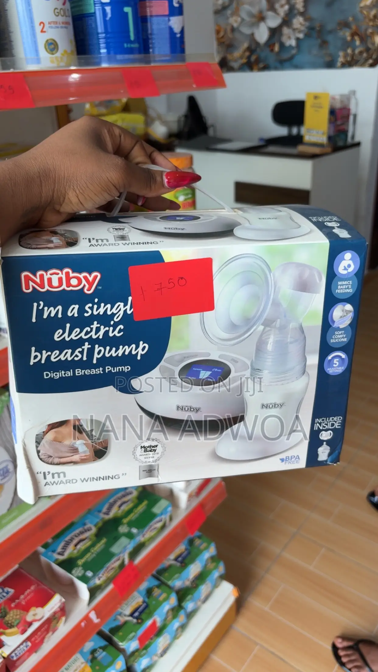 Nuby Electric Breast Pump