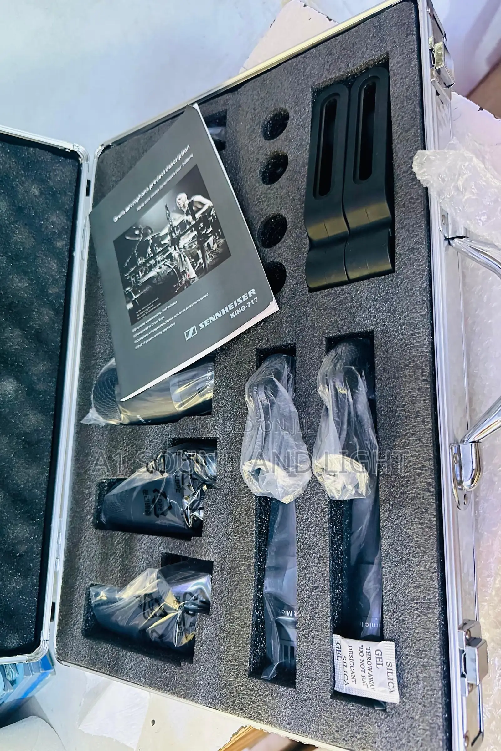 Sennheiser King - 717 7 Pcs Drum Microphone Set