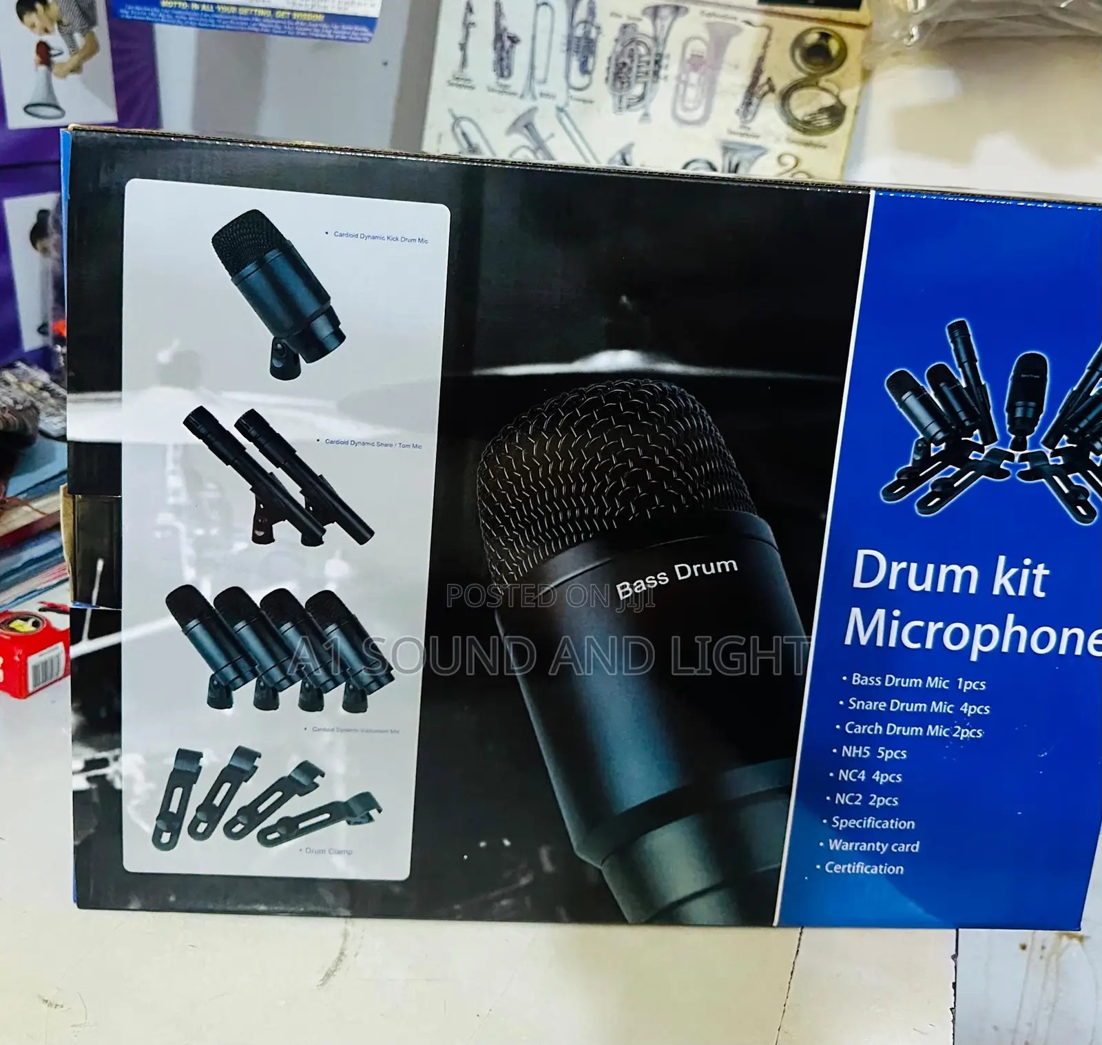 Sennheiser King - 717 7 Pcs Drum Microphone Set