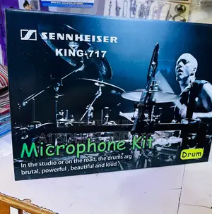 Sennheiser King - 717 7 Pcs Drum Microphone Set