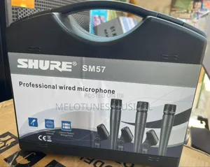Shure Sm57 Professional Wired Microphone(3in1)
