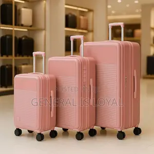 Pink Traveling Luggage’S 3in1