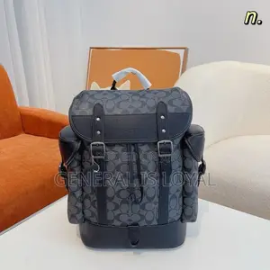 Coach Backpack Black Color