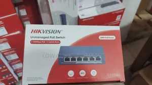Hikvision 4port Switch 2 Uplink Fast Ethernet Unmanaged