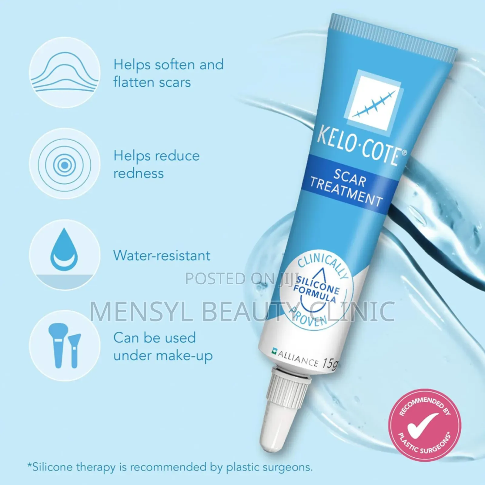 Kelo-Cote Scar Treatment Gel –Clinically Advanced Silicone