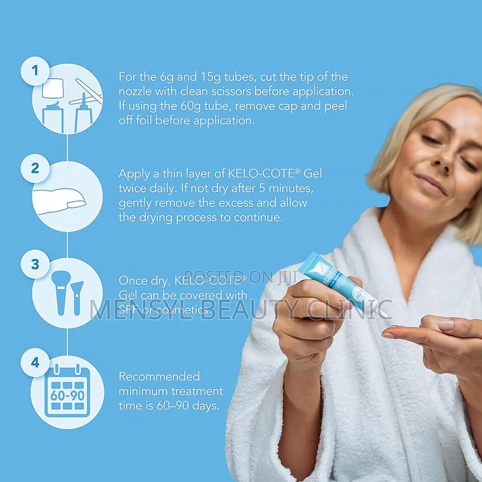 Kelo-Cote Scar Treatment Gel –Clinically Advanced Silicone