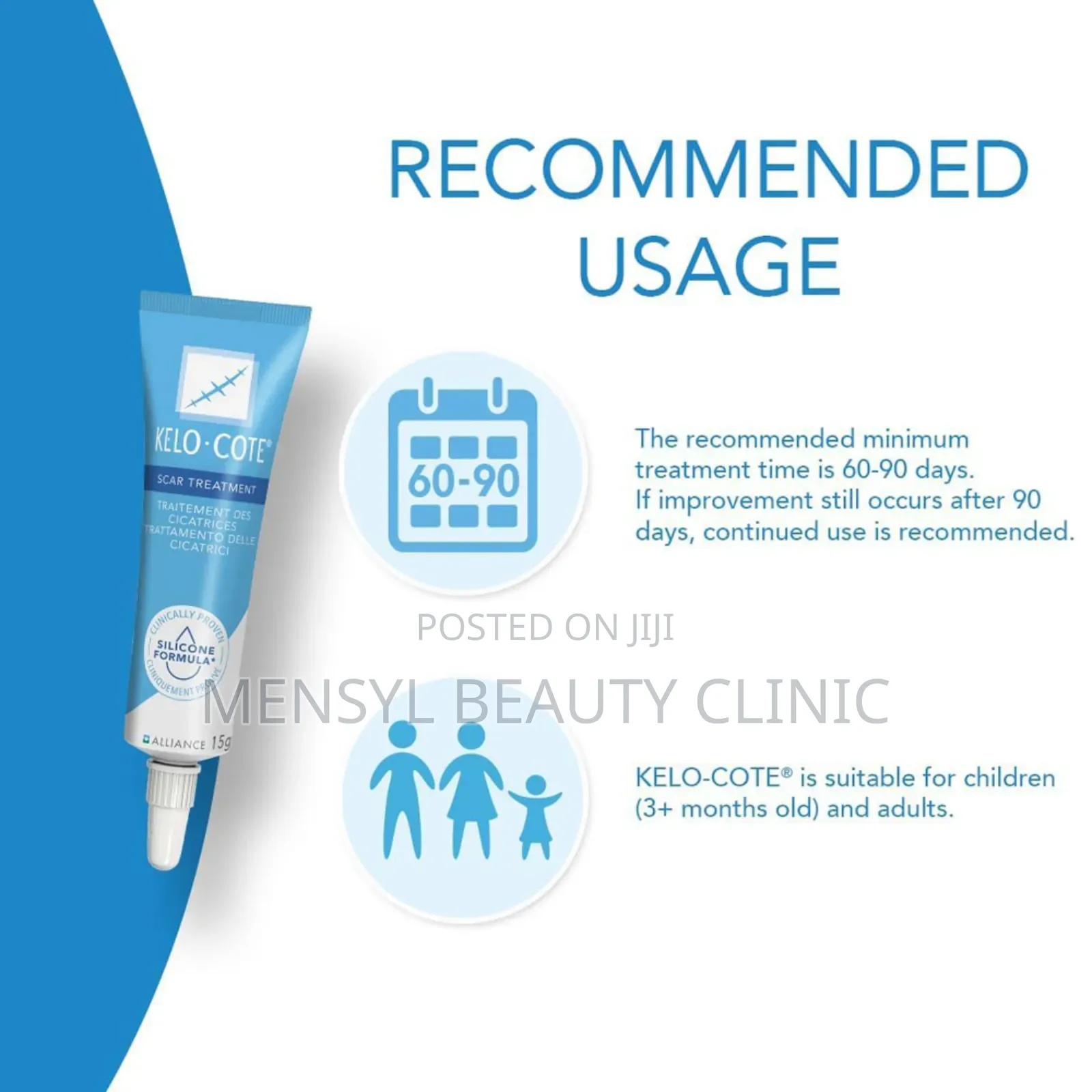 Kelo-Cote Scar Treatment Gel –Clinically Advanced Silicone