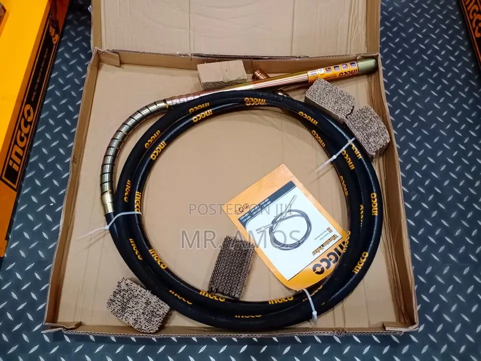 5.5hp Poker Concrete Vibrator + 38mm Claw Rod Combo - GVR-2