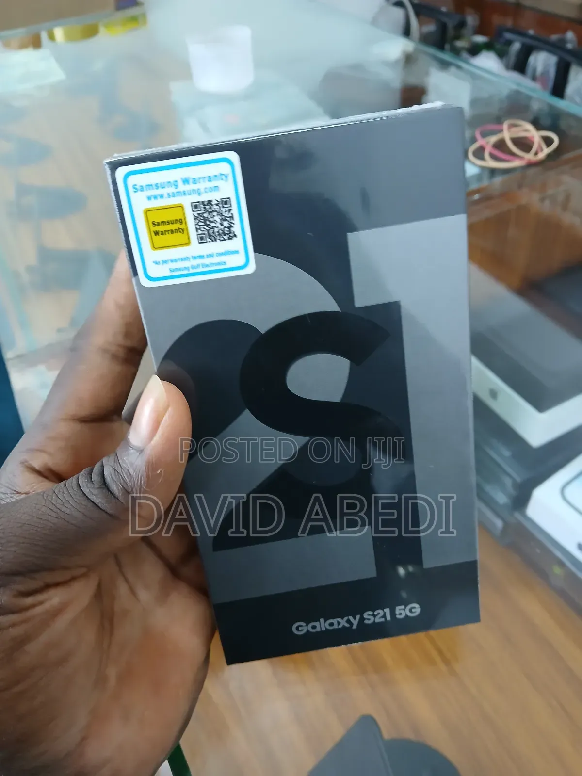 New Samsung Galaxy S21 5G 128 GB Black
