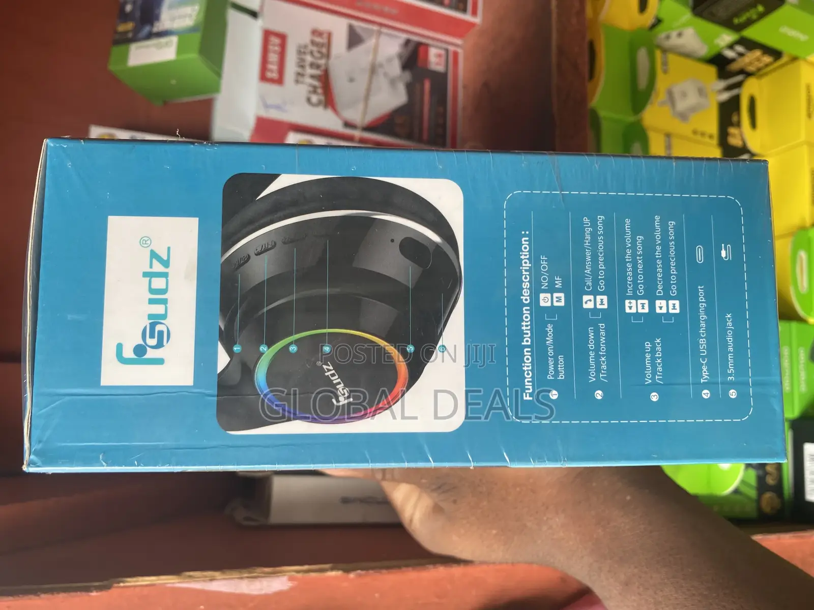 Fsudz Wireless/Bluetooth Headphones